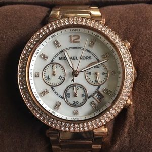 Diamond Rose Gold Michael Kors